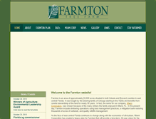 Tablet Screenshot of farmtontreefarm.com